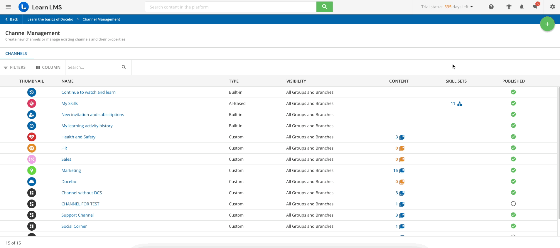 Creating AI-Based Channels