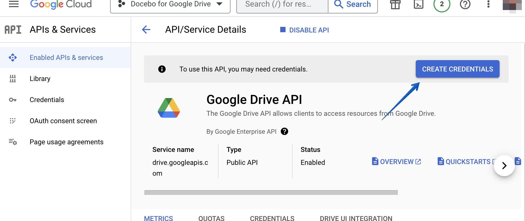 Google Drive API overview