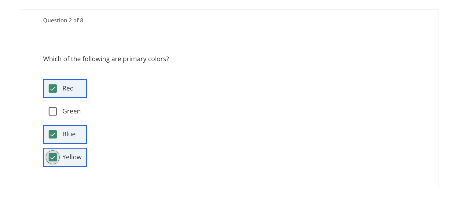 Multiple-choice question