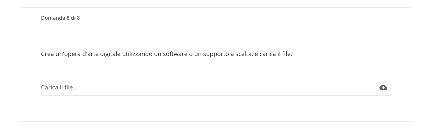 Caricamento file