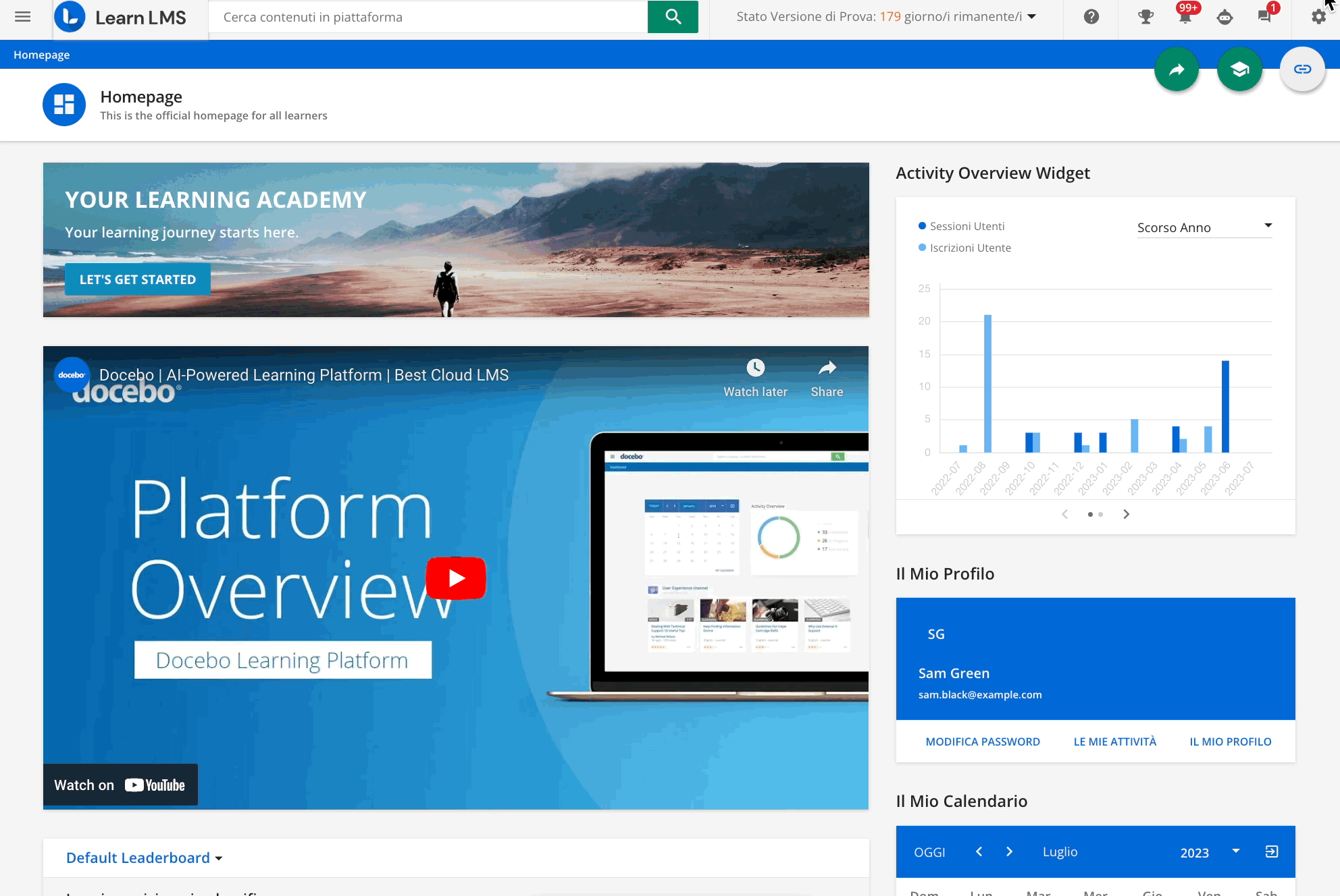 Configurare un dominio personalizzato