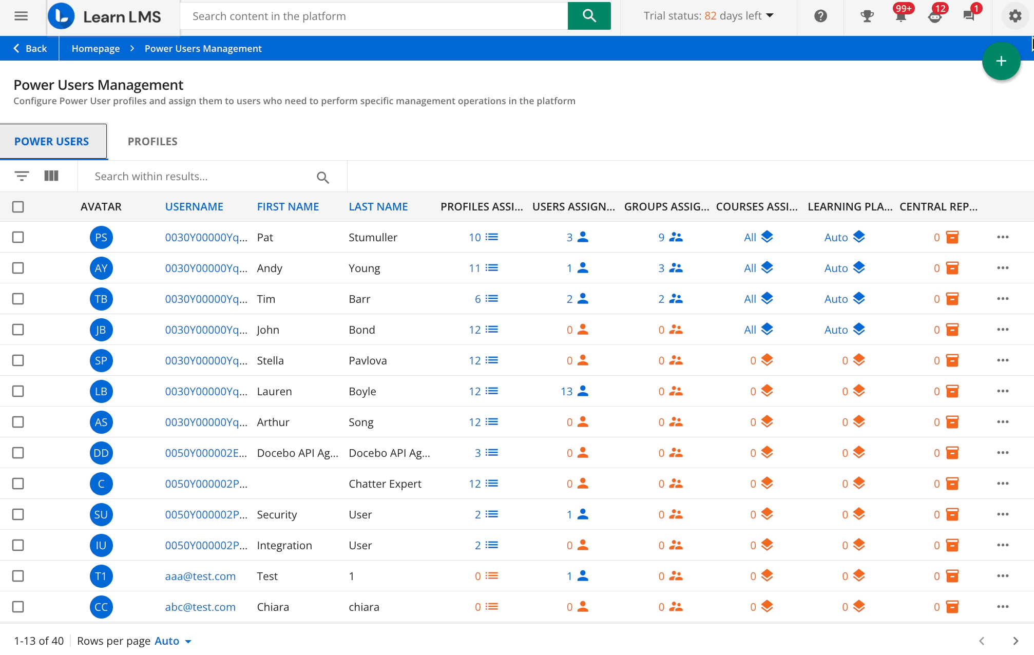 Creating and managing Power Users Docebo Help & Support