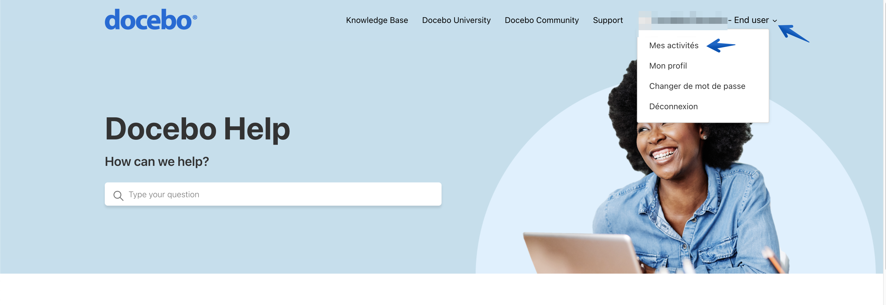 Accéder à Mes activités dans Docebo Help.png