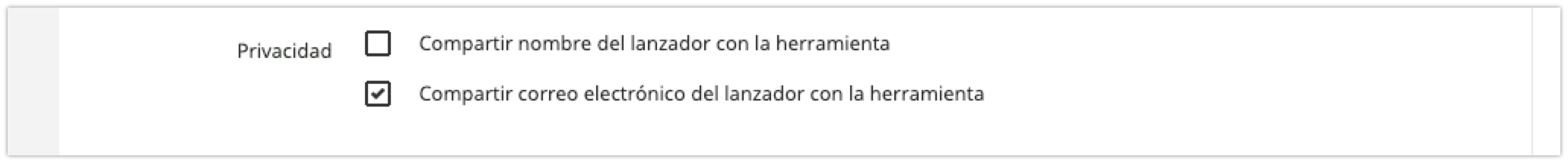 Subsección Privacidad