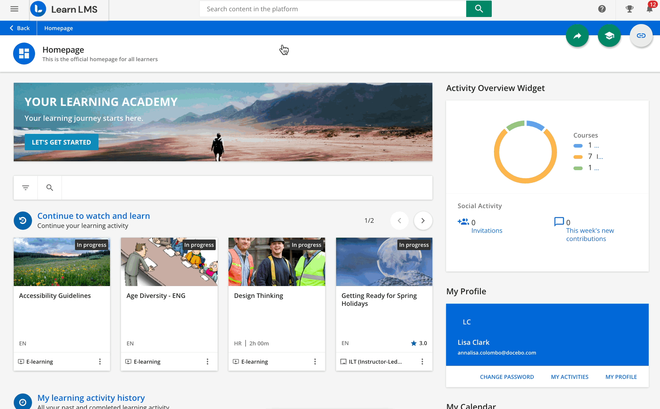 Adding assets to a playlist
