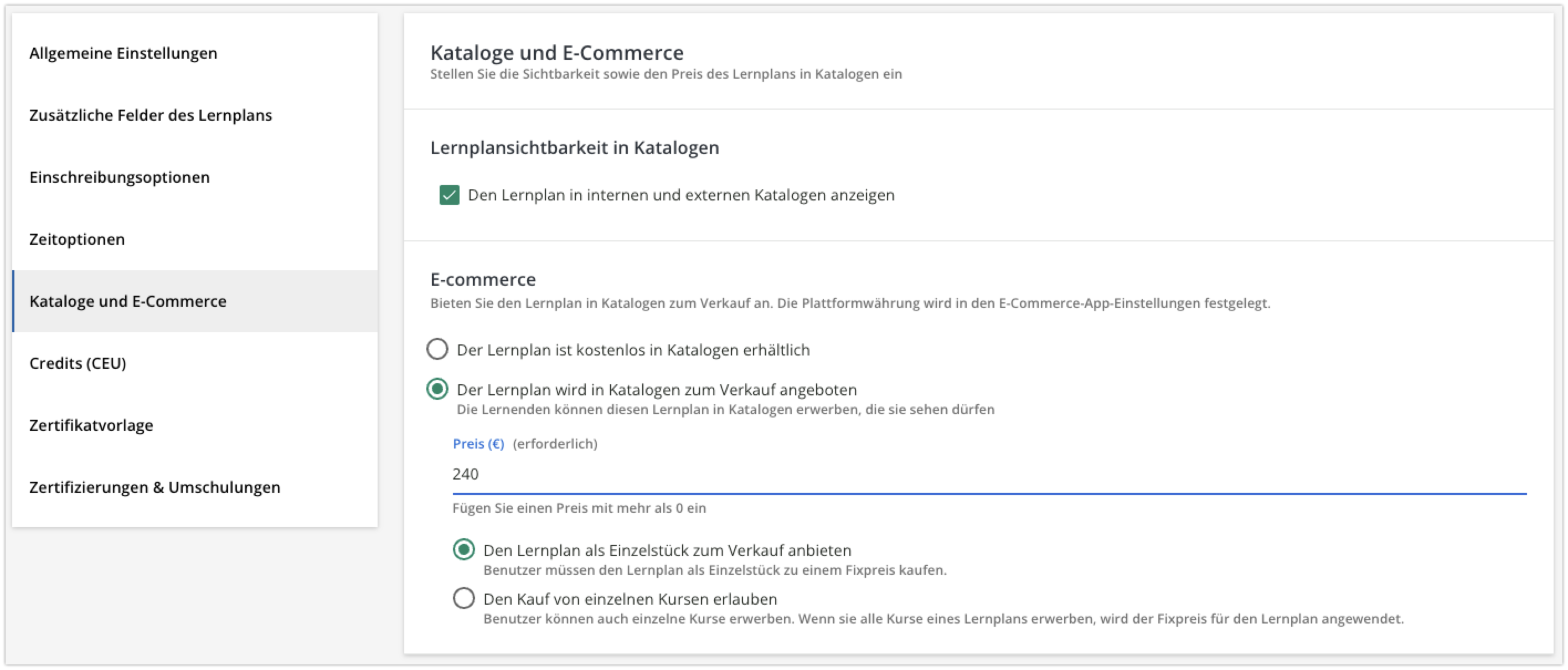 Kataloge und E-Commerce