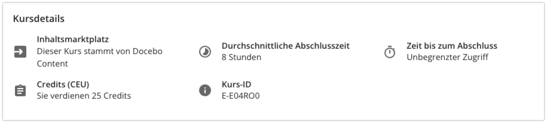 Kursdetails