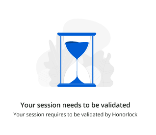 Your session requires validation by Honorlock