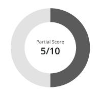 Partial score