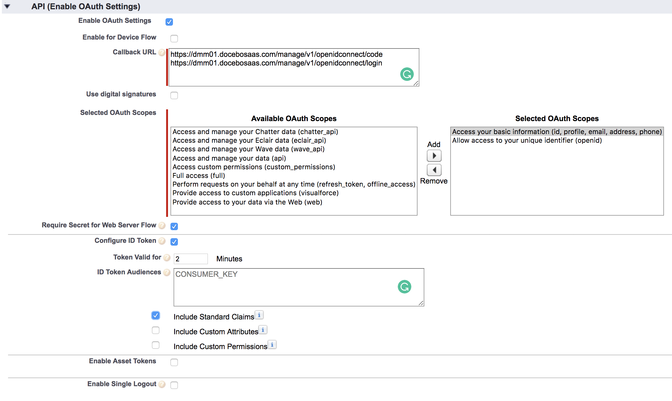Retrieving Information from Salesforce