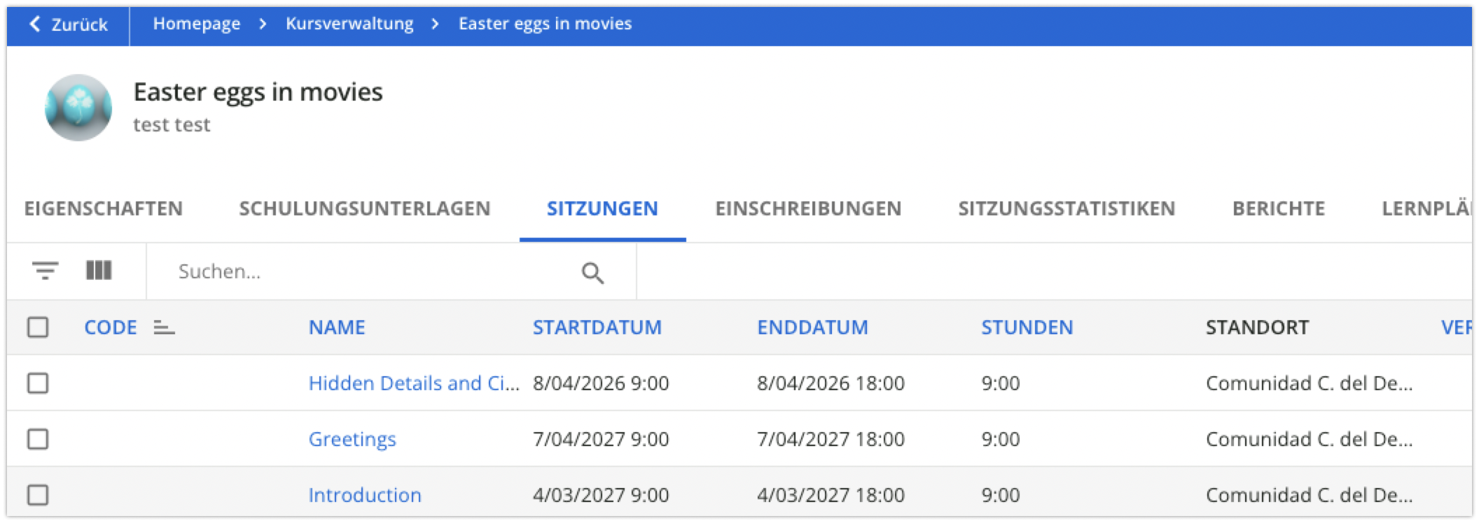 Start- und Enddatum