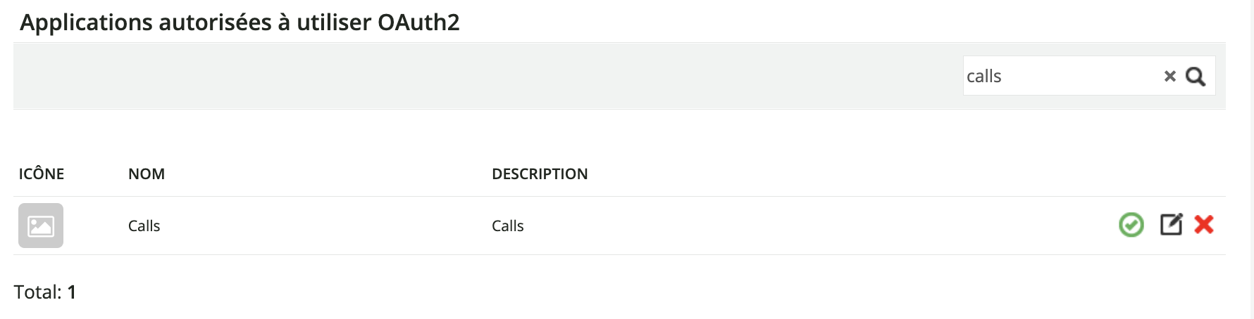 L’activation du SSO par le biais d’API pour les applications.