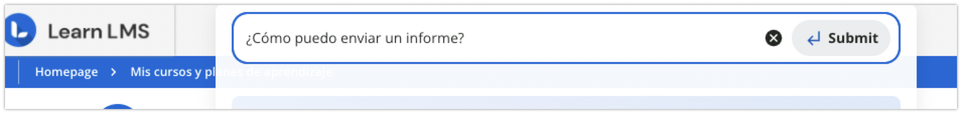 Realizar una pregunta en la barra de Harmony
