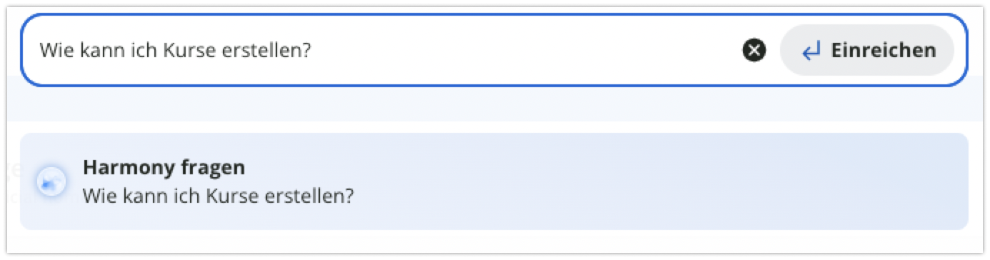 Option Harmony fragen