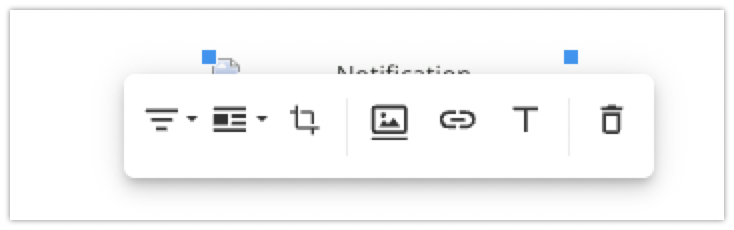 Opciones de formato de una imagen