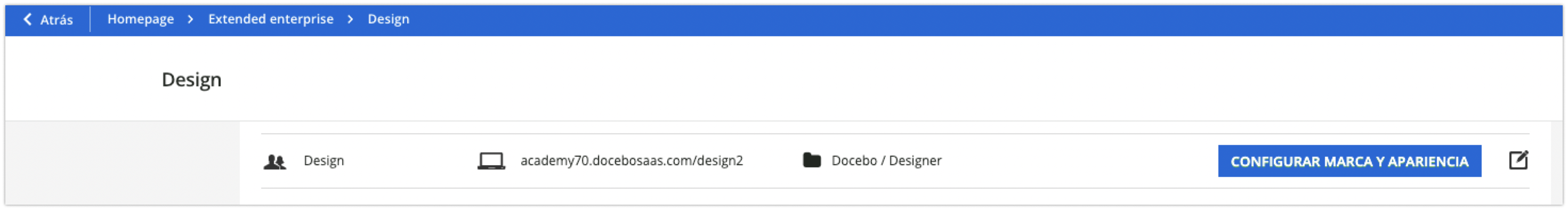 Configuración de la marca y apariencia de un cliente