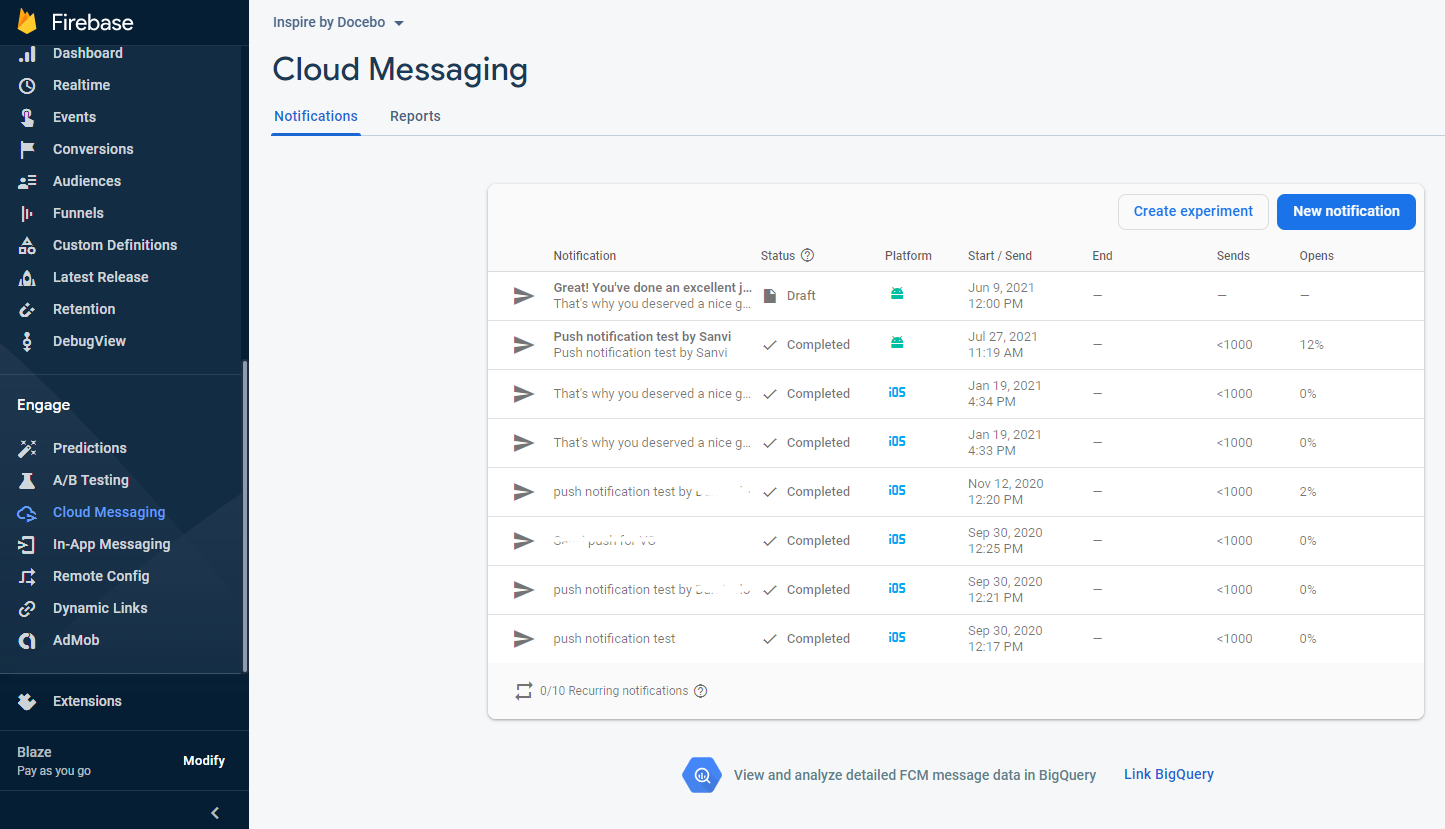 Cloud Messaging