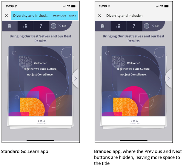 Hiding Navigation Buttons and Course Progress