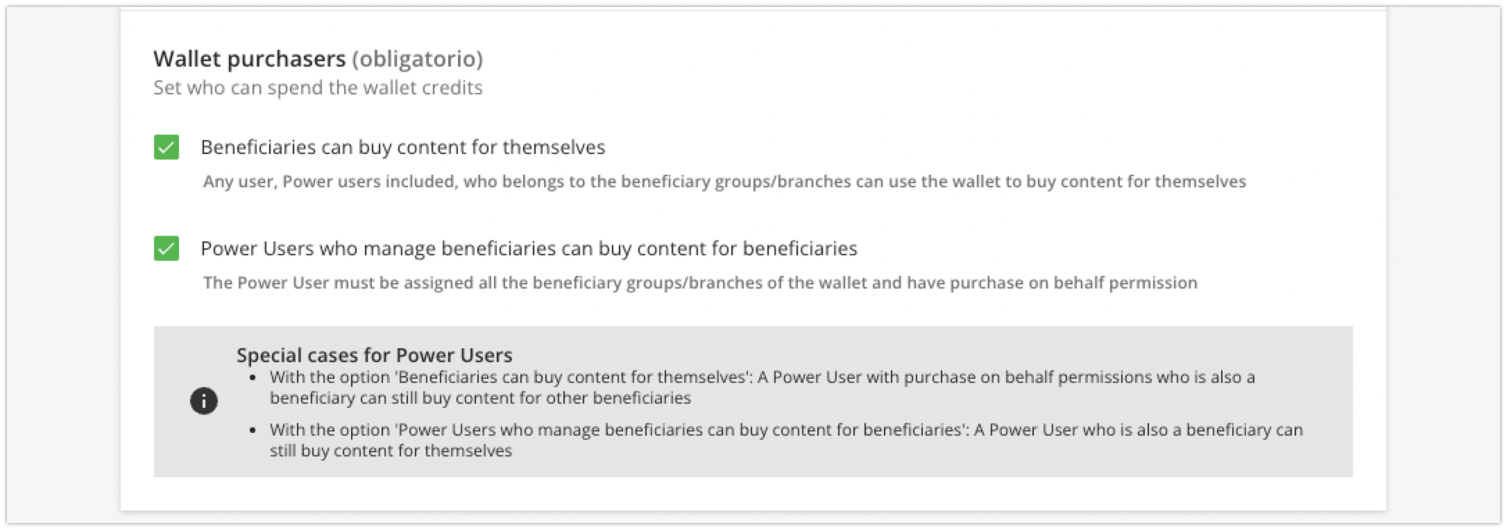Área Compradores de las carteras