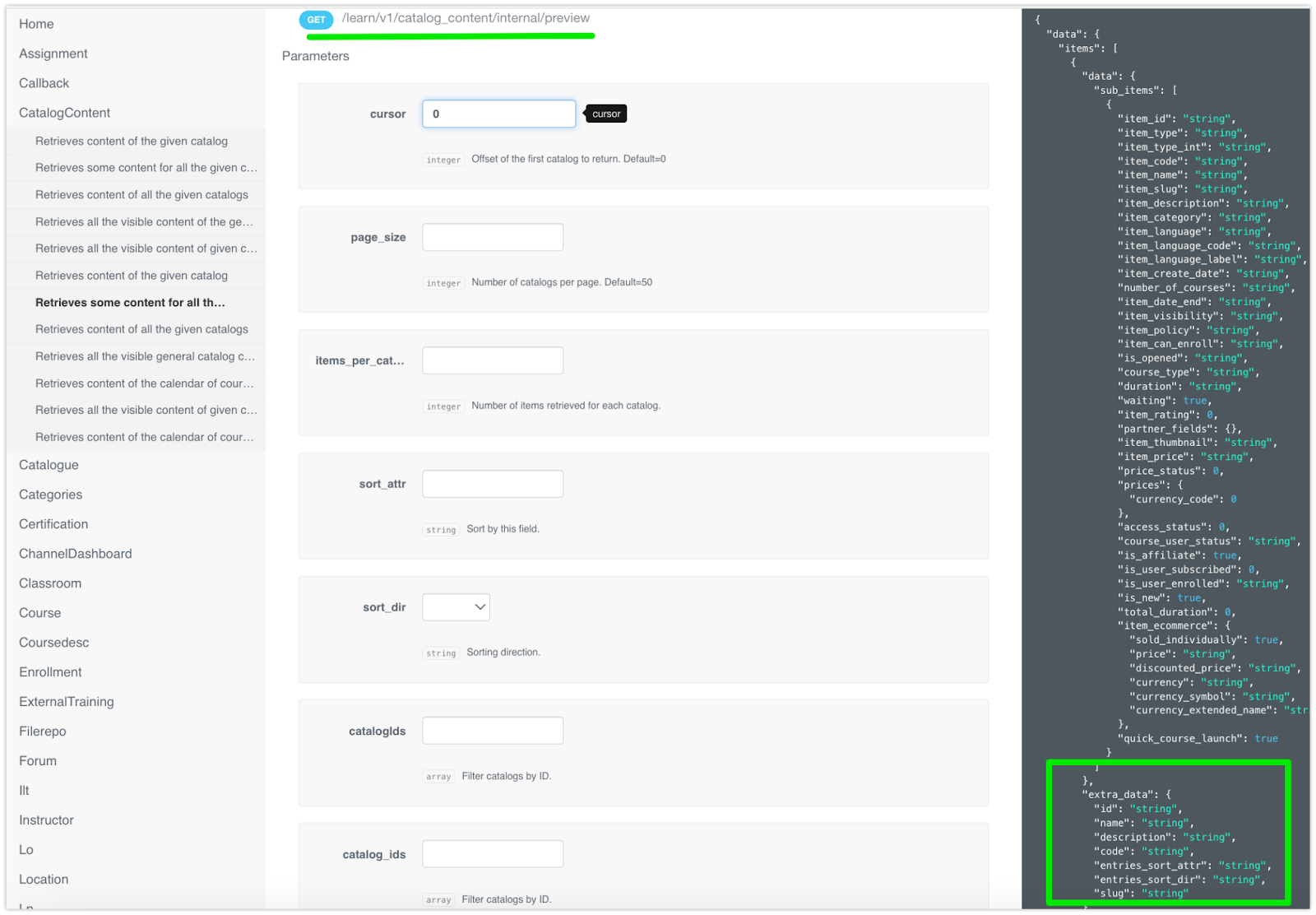 Opción Recupera parte del contenido
