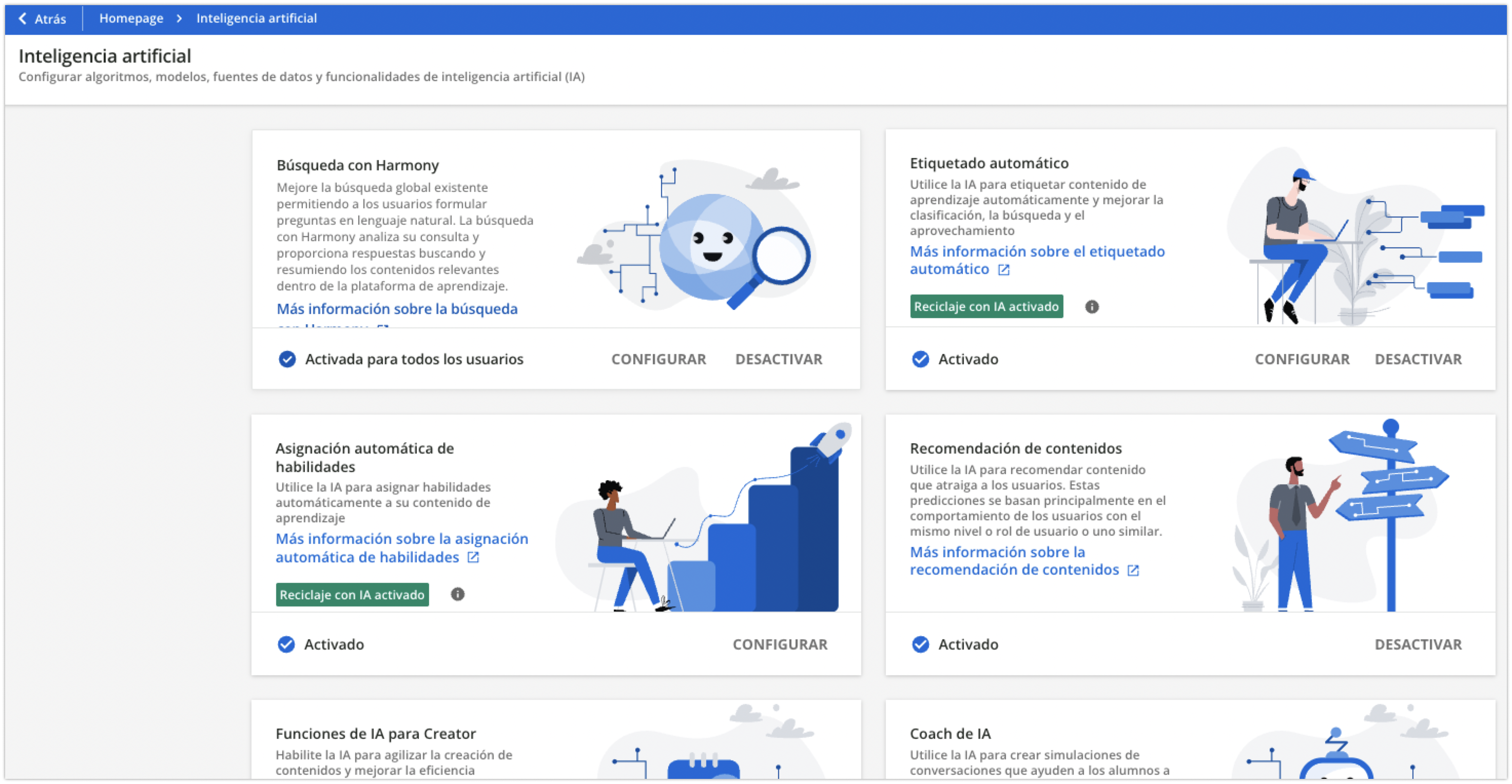 Panel de Inteligencia artificial