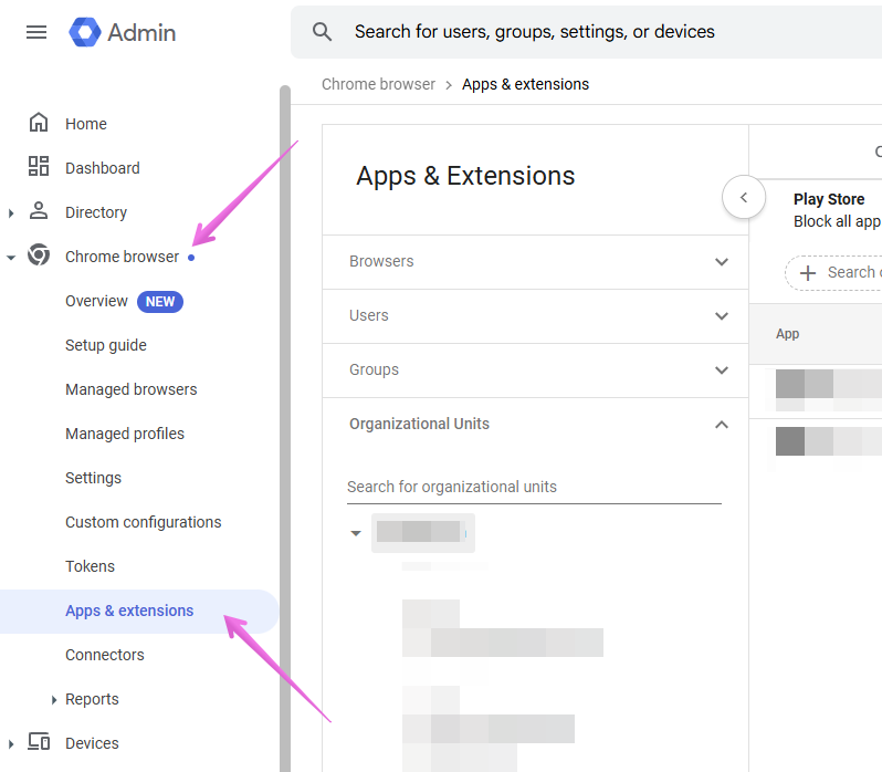 Aplicaciones y extensiones disponibles para navegadores Chrome