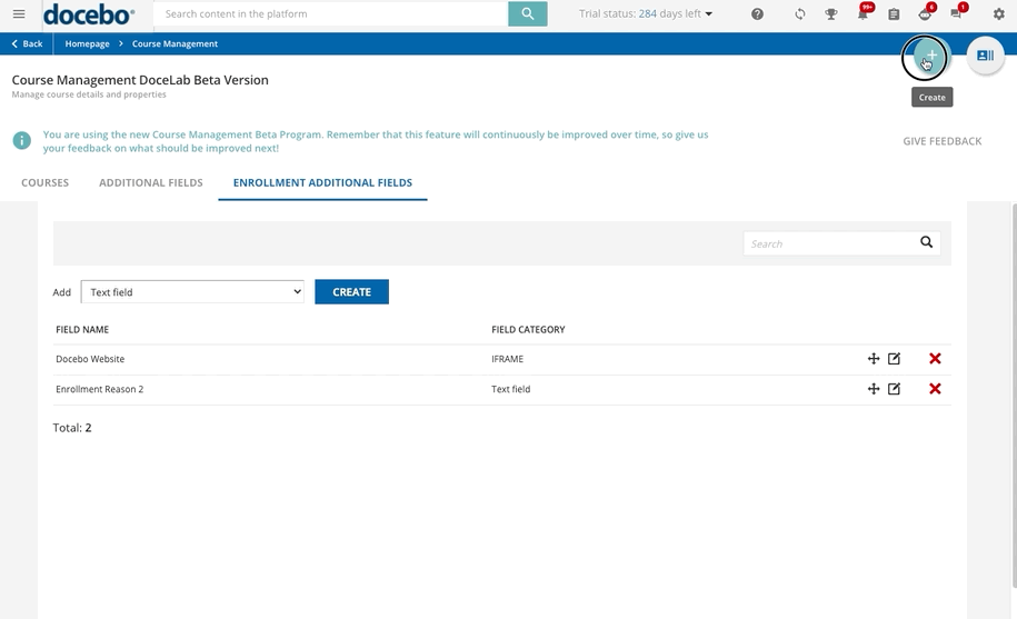 IFrame Additional Field