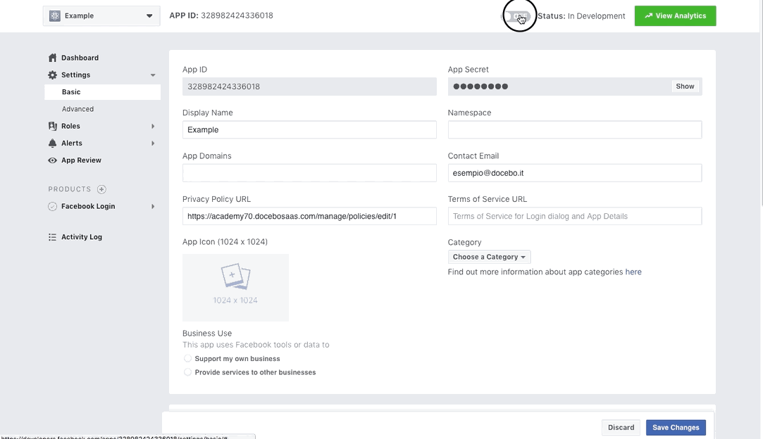 Make the App Public