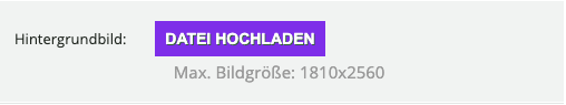 Bereich Hintergrundbild