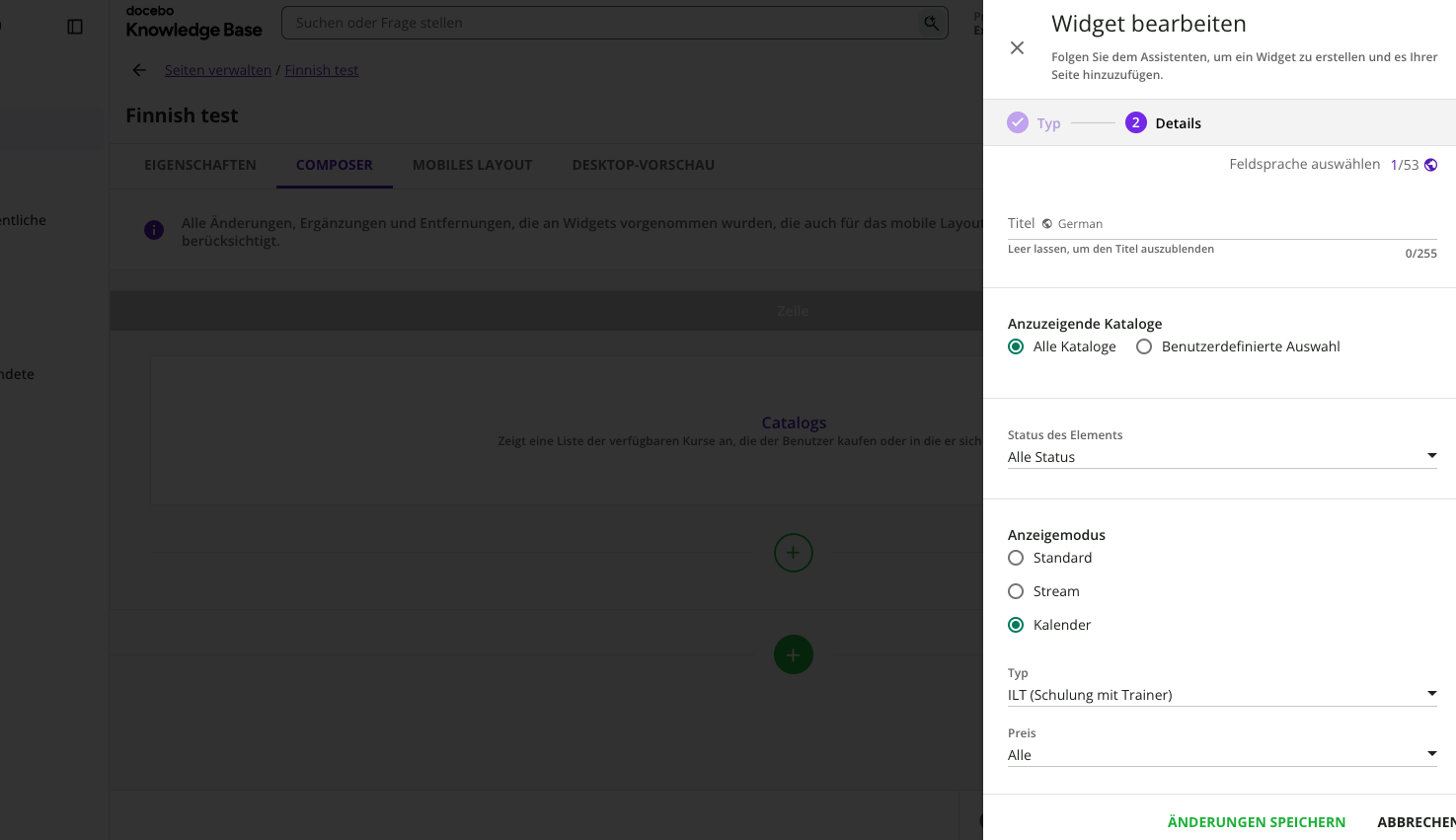 Widget Kataloge