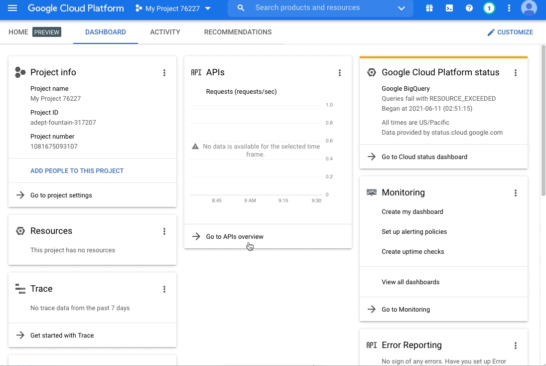 Adding the Admin SDK API