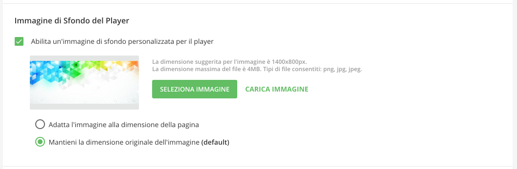 Player - Immagine di Sfondo