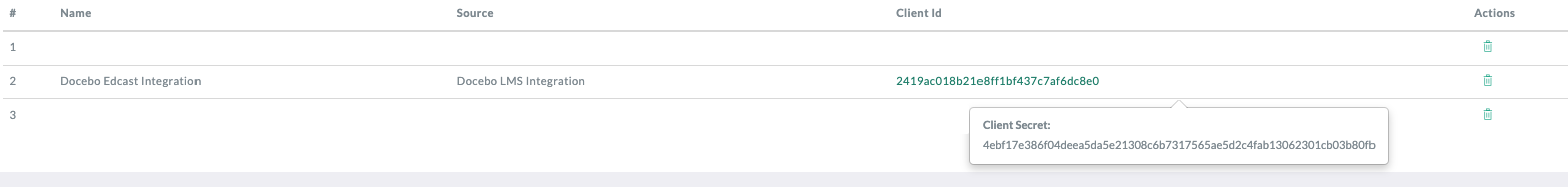 Adding the Client ID and Client Secret to the credentials