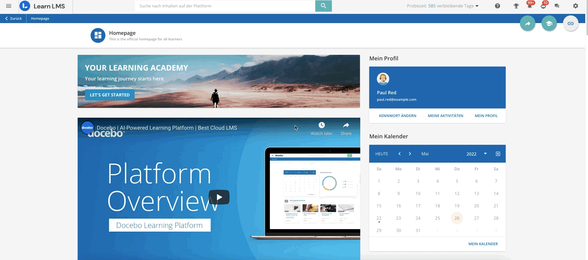 Erstellen eines E-Learning-Kurses