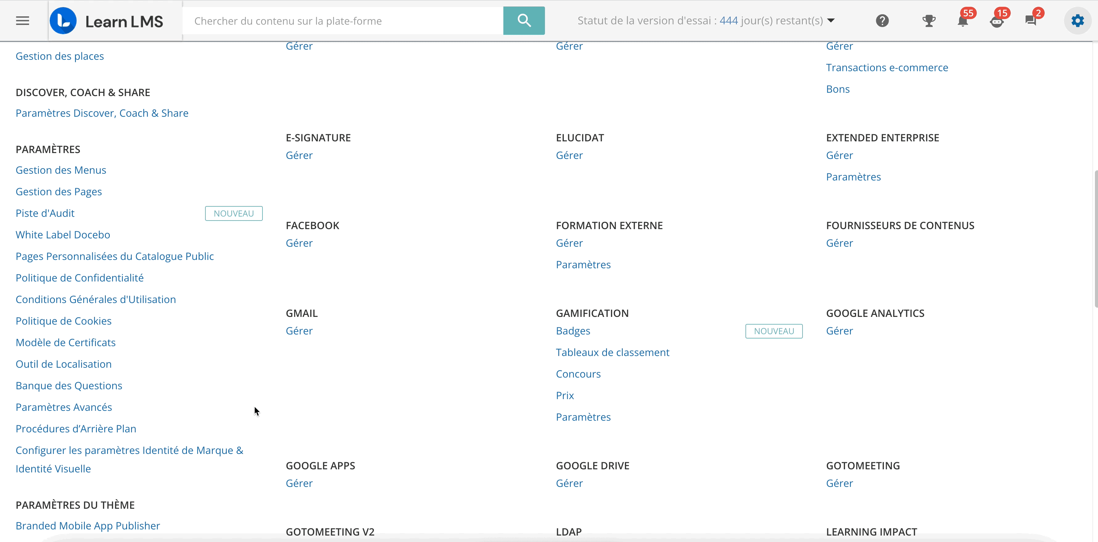 Evaluer les questions a choix multiple