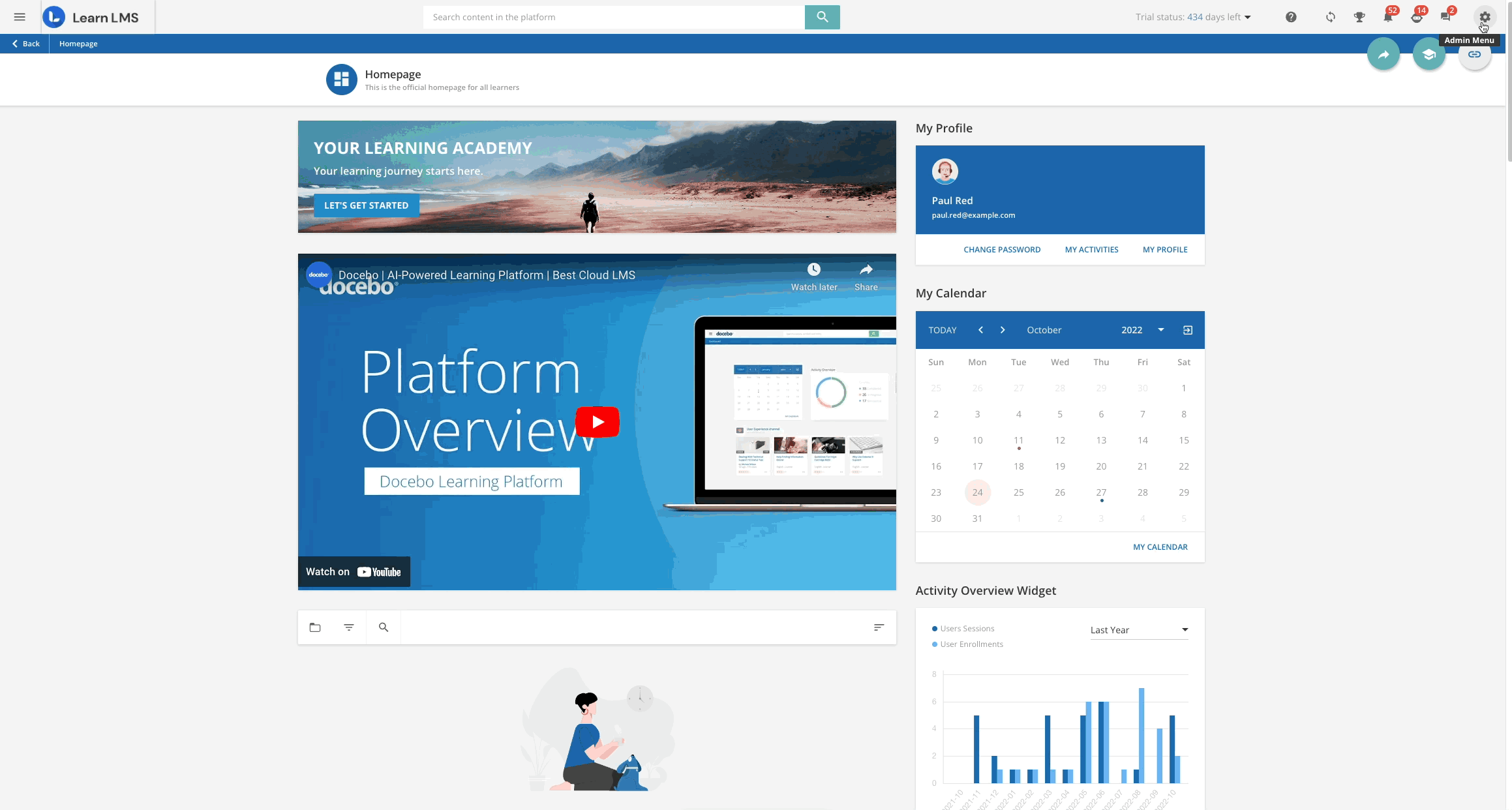 Creating a New User