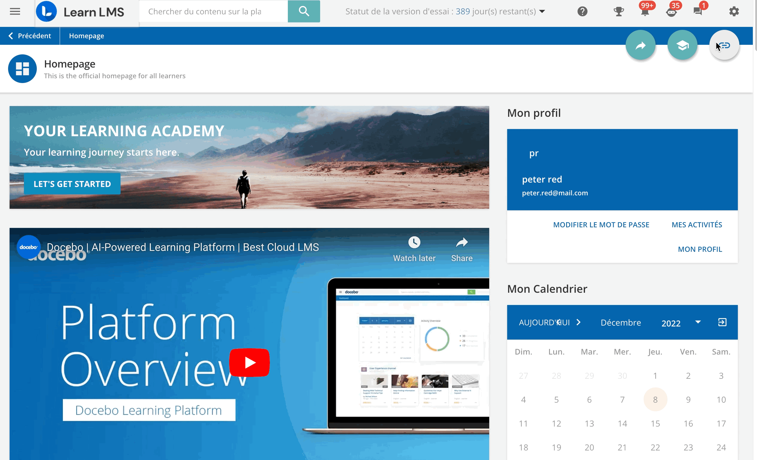 Gestion des commentaires