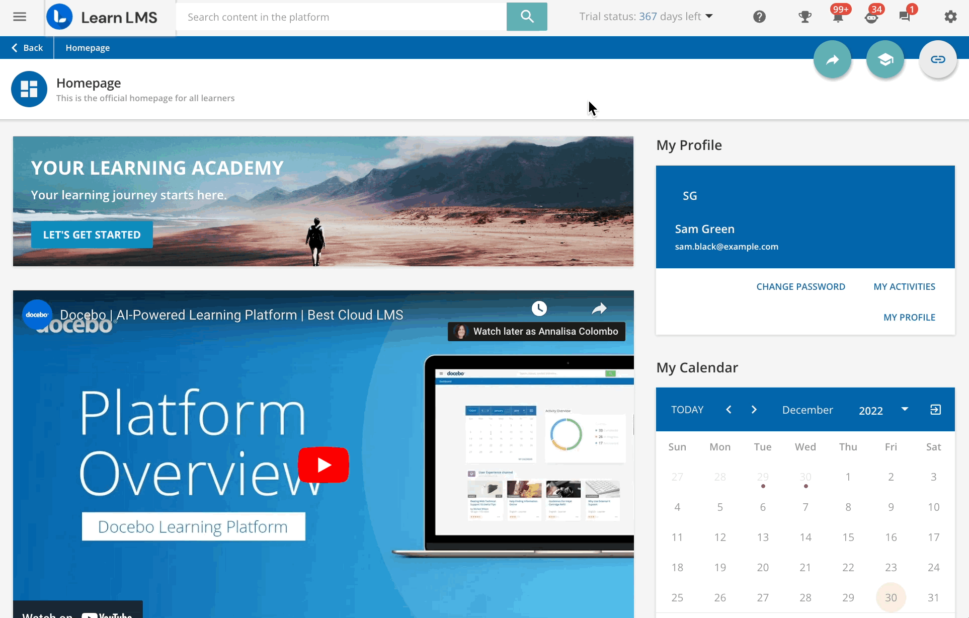 Managing Enrollments for Courses
